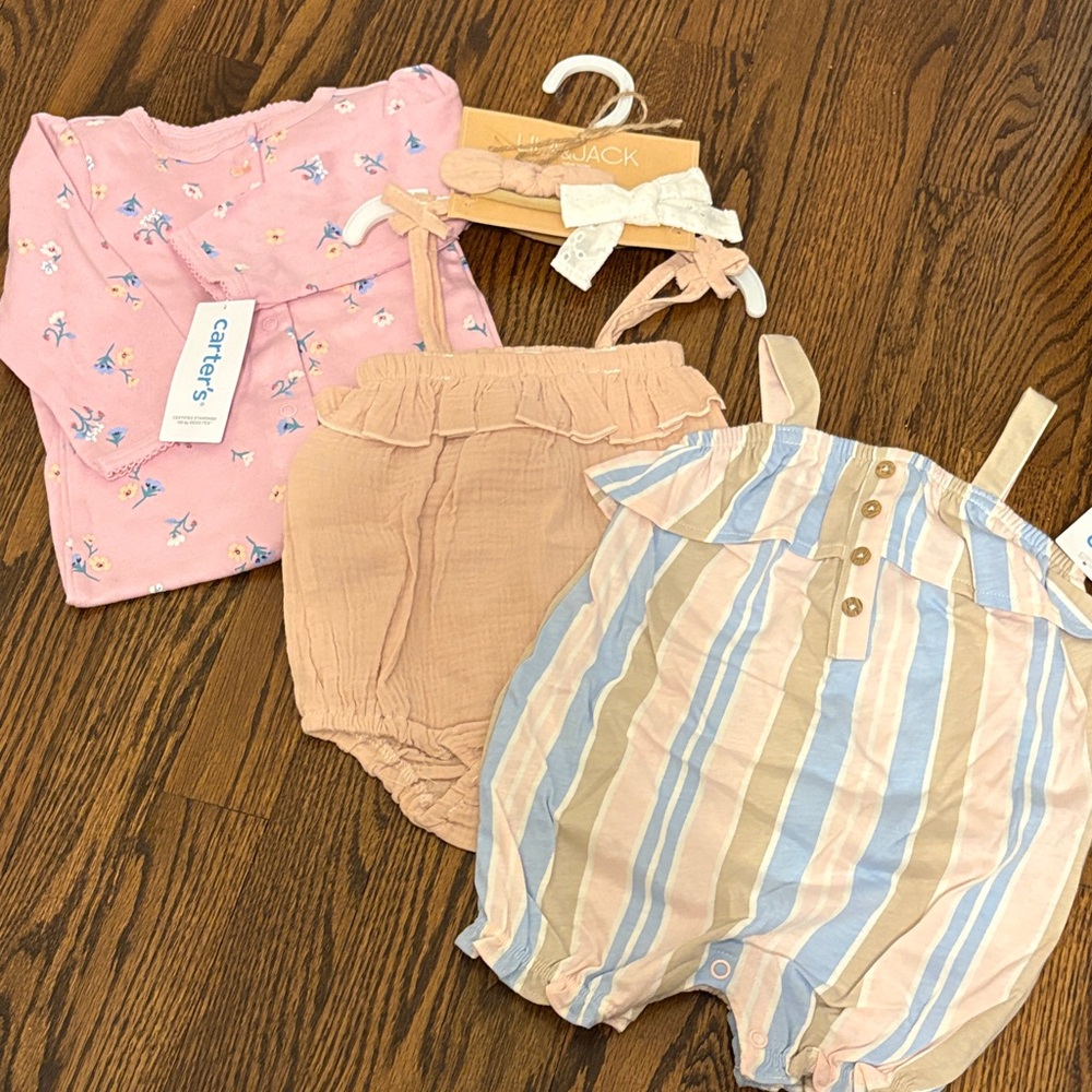 Baby Girl 9m Clothing Bundle